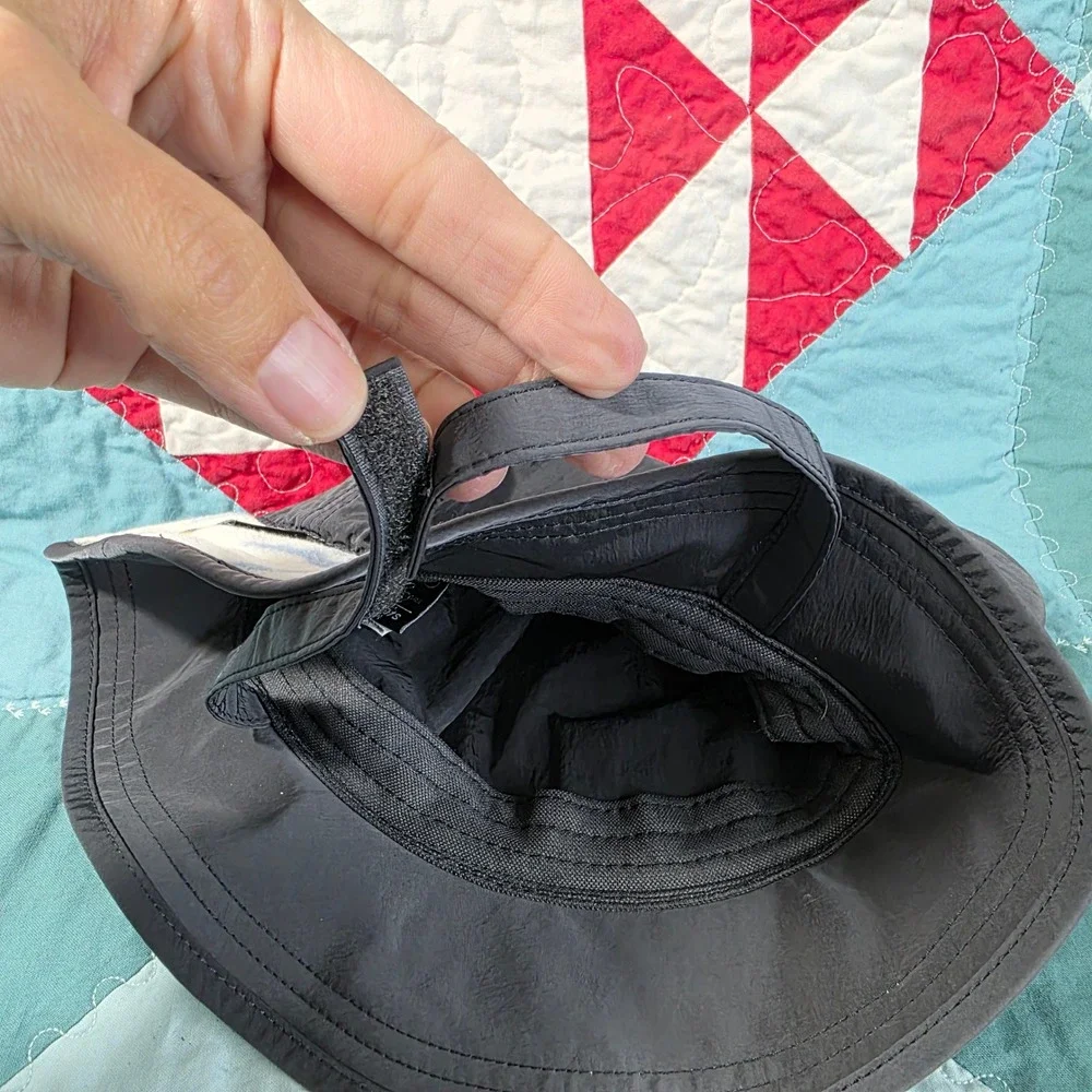 Columbia Disney Bucket Hat Kids Toddler O/S Black Excellent Mickey Ears Fleece